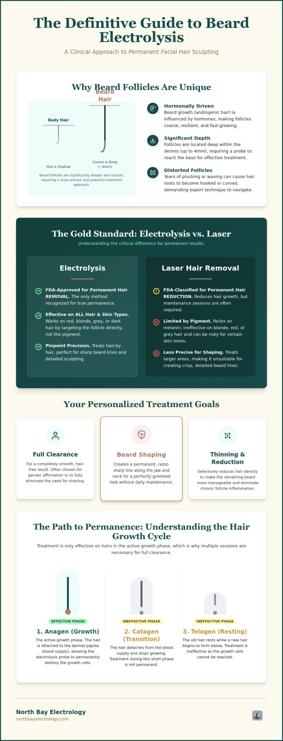 Beard Electrolysis: The Definitive Guide to Permanent Facial Hair Sculpting
