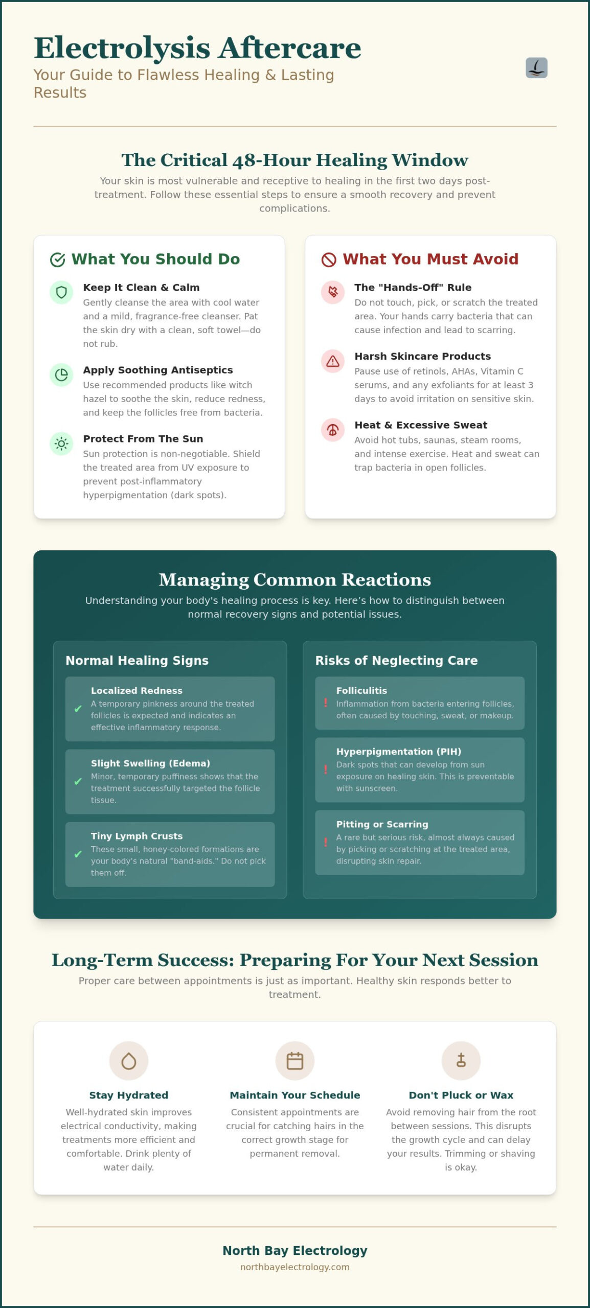 Electrolysis Aftercare Tips: The Complete Recovery Checklist for 2026