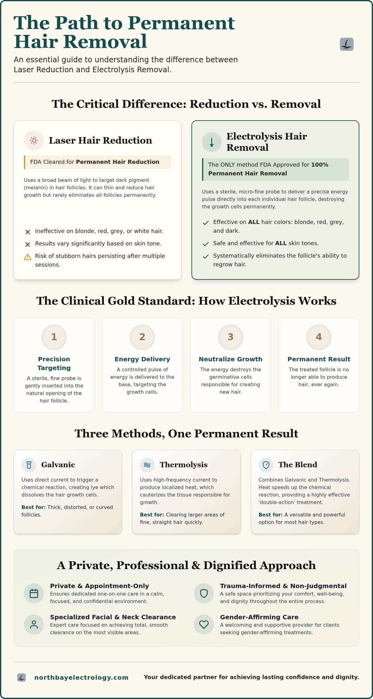 Permanent Hair Removal in Petaluma, CA: Why Electrolysis is the Final Solution