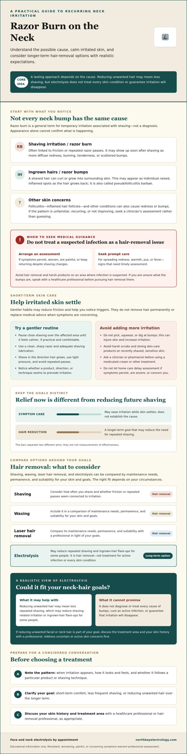 A Permanent Solution for Razor Burn on the Neck: What Works?